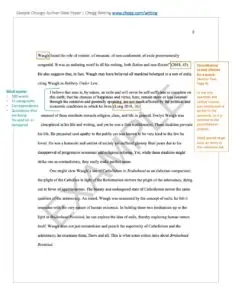 Chicago Style Sample Paper | Chegg Writing